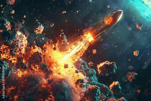 Obraz Space Nebula Galaxy Fantasy