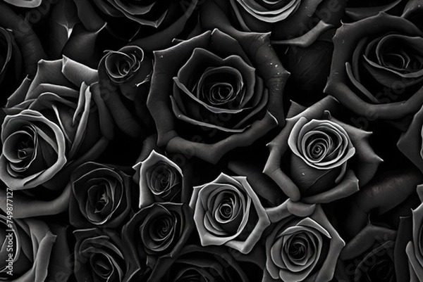 Fototapeta Black Rose