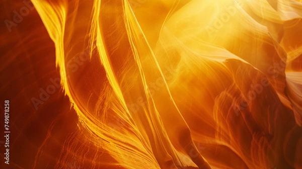 Obraz Radiance in Antelope Canyon: A Display of Light and Shadows in the Southwest's Majestic Geology