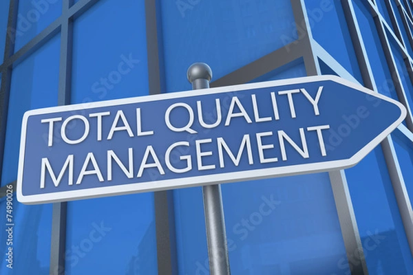 Fototapeta Total Quality Management