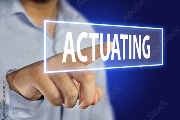 Fototapeta Actuating Concept