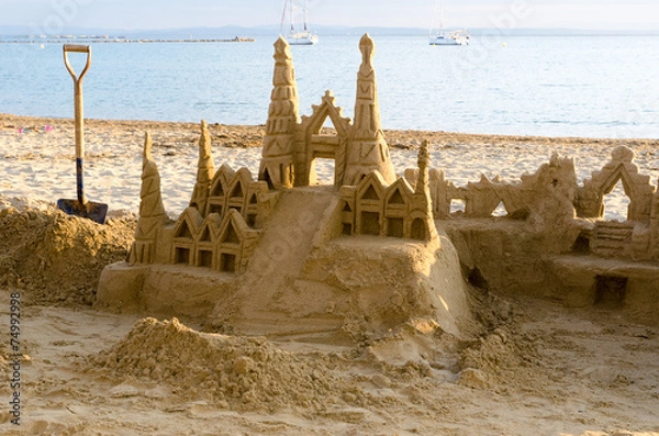 Obraz Chateau de sable