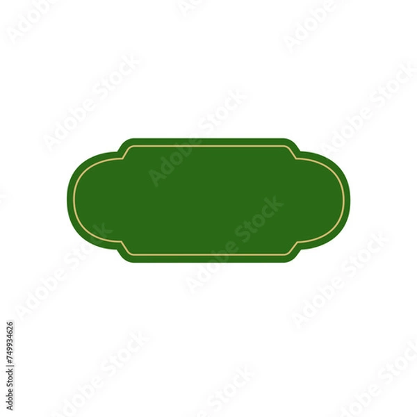 Fototapeta Islamic Banner Frame 