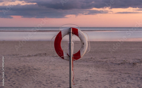 Obraz Rettungsring am Strand 2