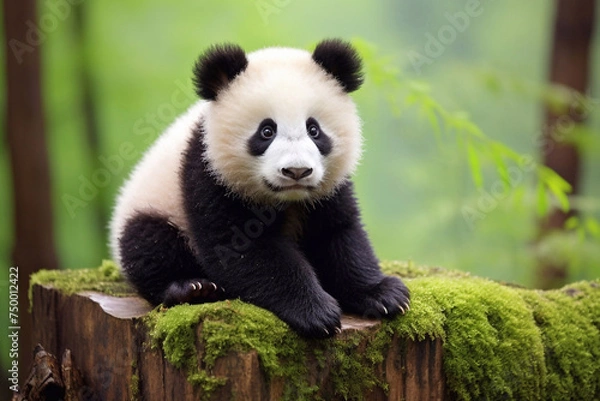 Obraz Cute panda bear