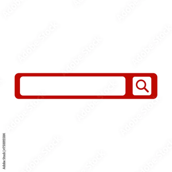 Fototapeta Search Bar Element