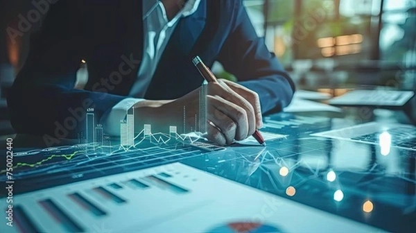 Obraz AI-driven tools enable precise forecasting and trend analysis in financial reporting