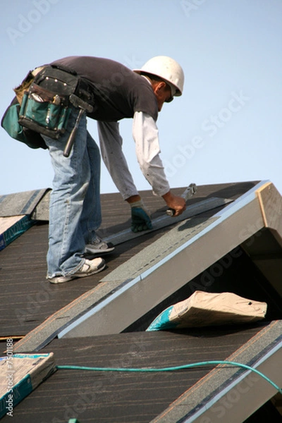 Obraz roofer,roofing,