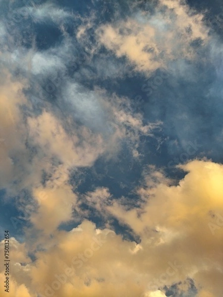 Obraz Sky cloud Texture beautiful blue