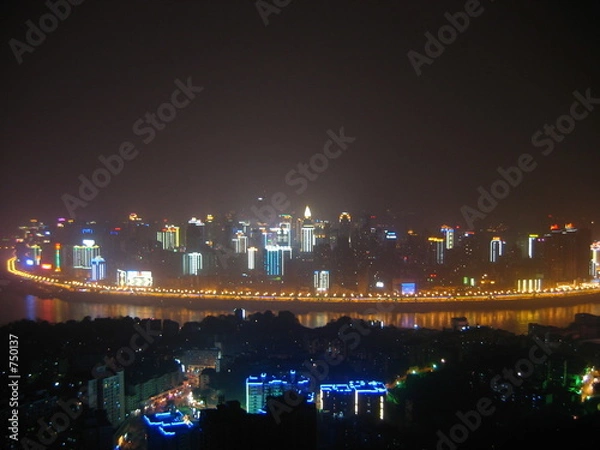 Obraz chongqing by night
