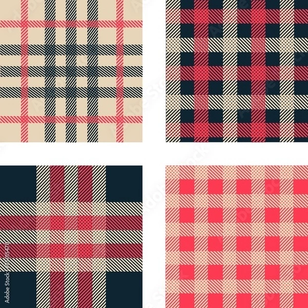 Fototapeta Scottish patten