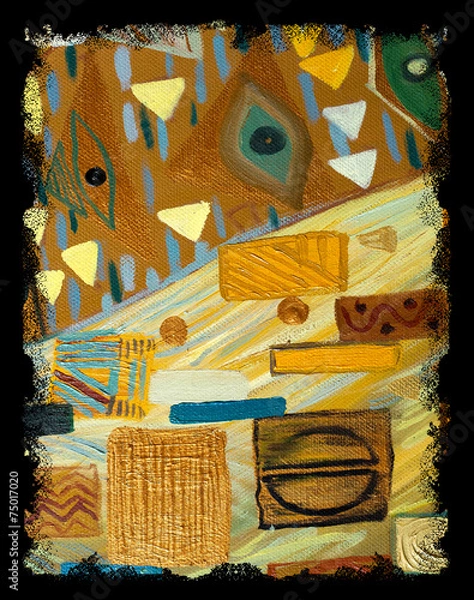 Fototapeta original Abstract Painting,oil on Canvas