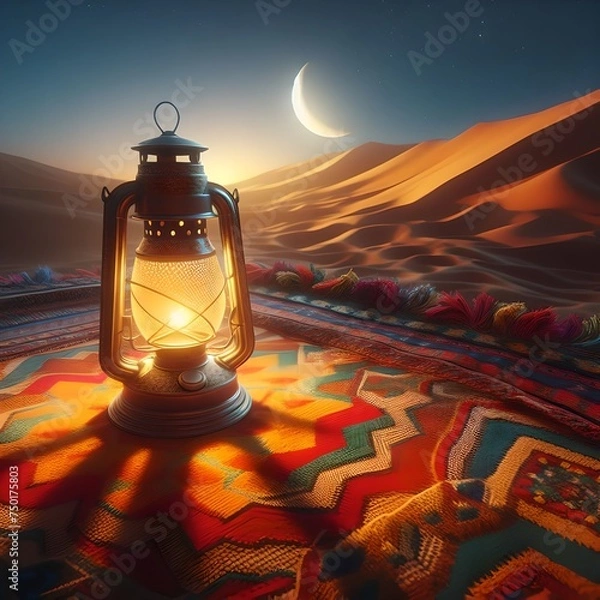 Obraz Eid Mubarak greeting card 