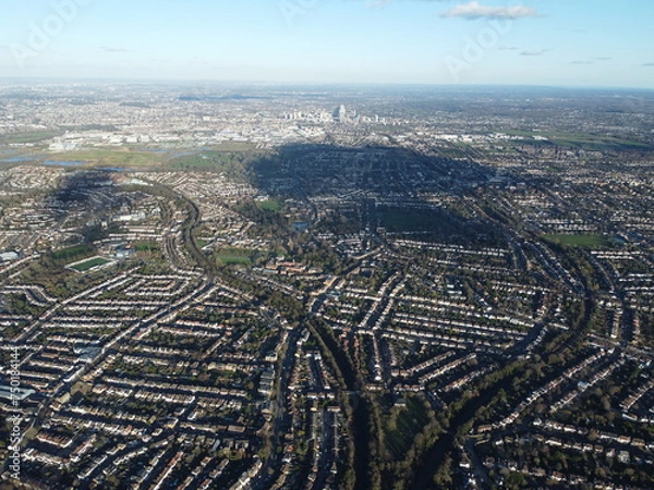 Fototapeta city from eiffel tower
