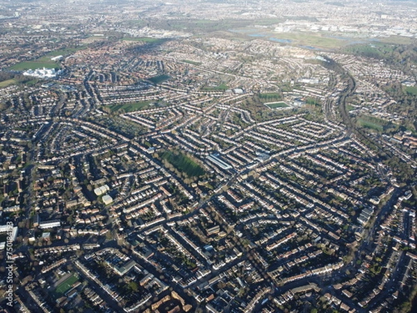 Fototapeta aerial view