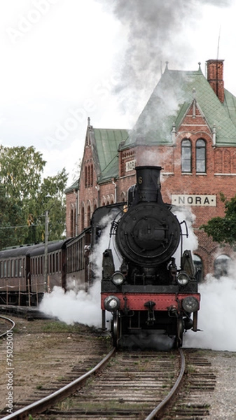Fototapeta Steam train