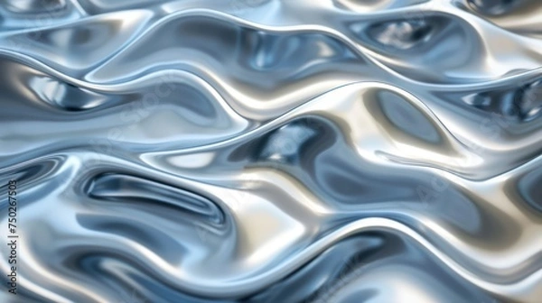 Fototapeta The background image shows the wavy movement of the lead.