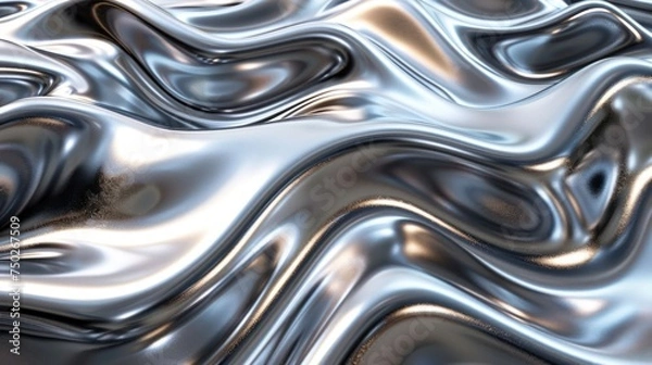 Fototapeta The background image shows the wavy movement of the lead.