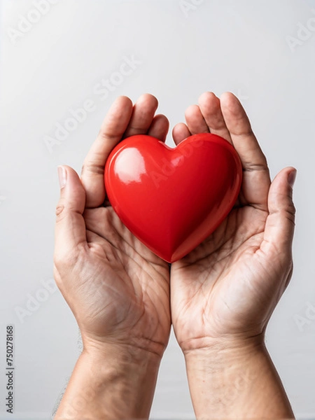 Obraz heart in hands