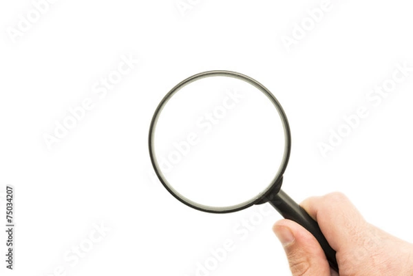 Obraz black magnifier