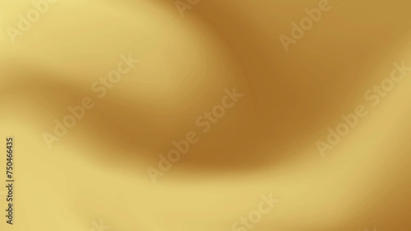 Fototapeta Gold abstract blurred gradient background. Vector illustration.