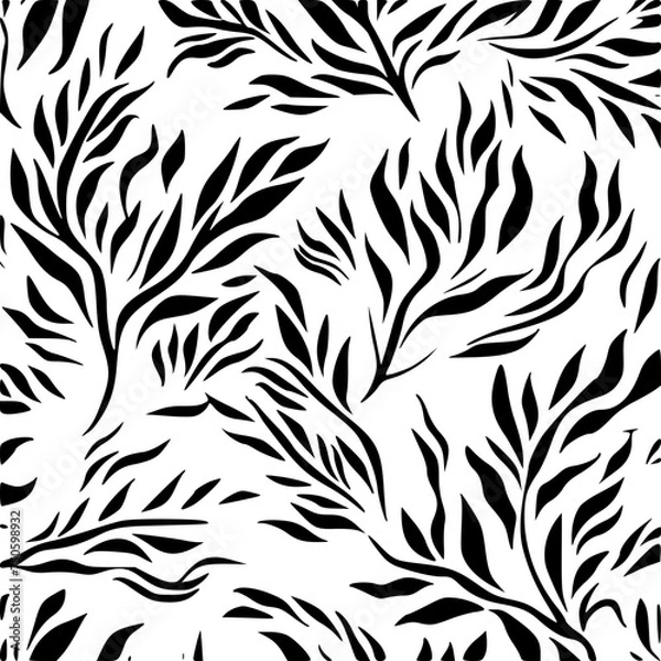 Fototapeta floral line art, botanical leaves, abstract background, geometric lines, animal print lines, mandala patterns, ethnic tribal lines, nautical stripes, art deco lines, abstract swirls, doodle sketch, wa