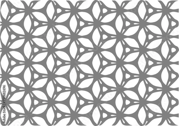 Fototapeta geometric ornament pattern