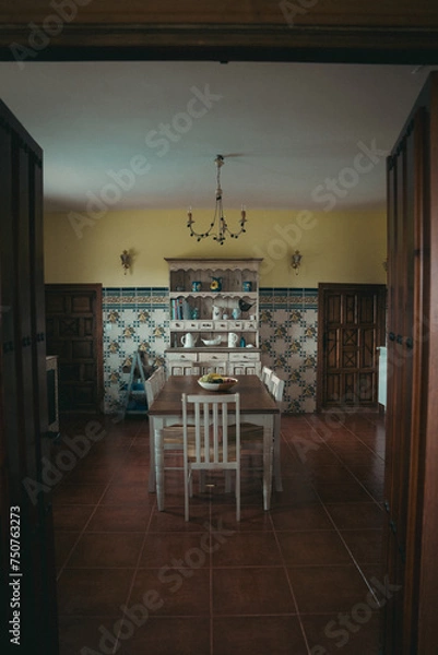 Obraz antique dinning room