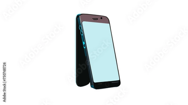 Obraz 【PNG・透過】スマートフォン 携帯電話 スマホ