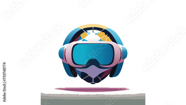 Obraz 【PNG・透過】ゴーグル VR AR グラス