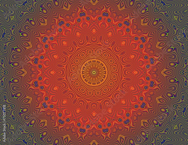 Obraz Beautiful meditation mandala