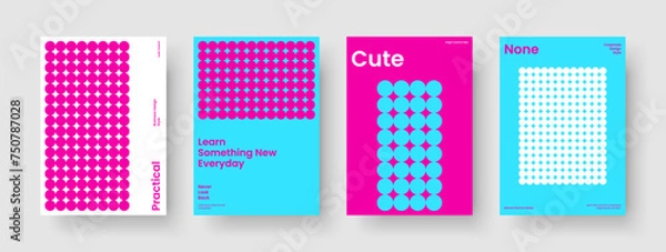 Fototapeta Abstract Background Design. Geometric Banner Layout. Creative Book Cover Template. Flyer. Business Presentation. Report. Poster. Brochure. Handbill. Catalog. Magazine. Portfolio. Journal. Pamphlet