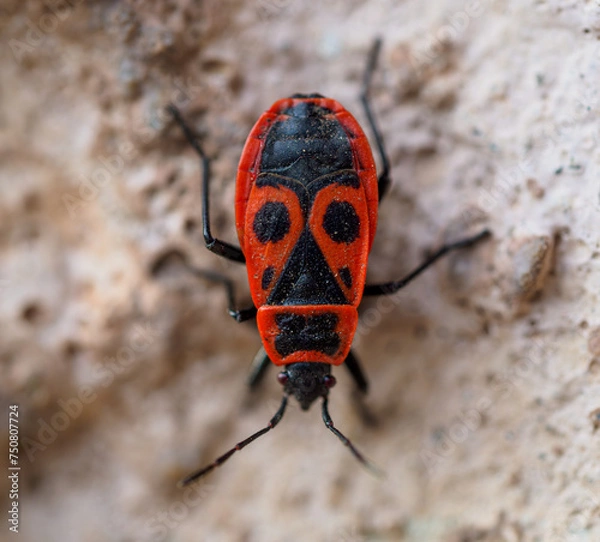 Obraz Firebug - Pyrrhocoris apterus