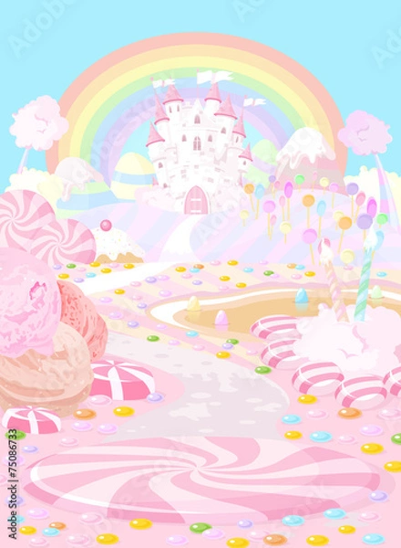 Obraz Kraina słodyczy