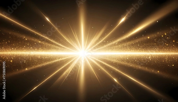 Fototapeta gold background with stars