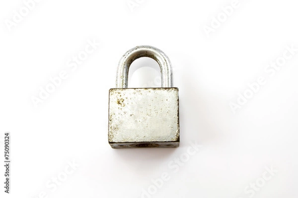 Obraz old silver lock