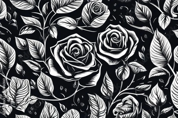 Obraz seamless floral pattern
