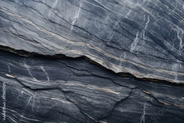 Obraz a close up of a rock