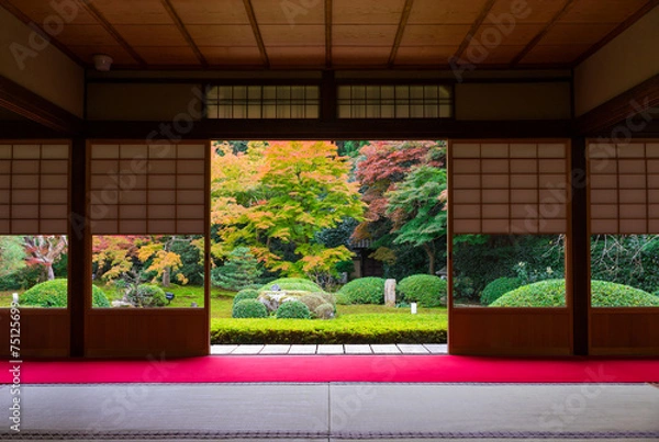 Obraz Japoński ogród