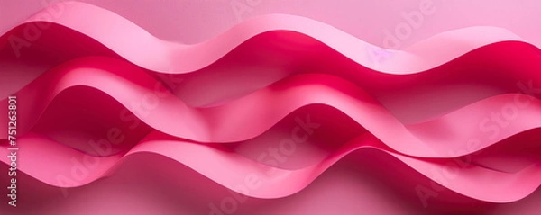 Fototapeta abstract paper background made of paper strips in pink color