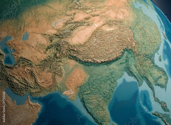 Fototapeta south asia view