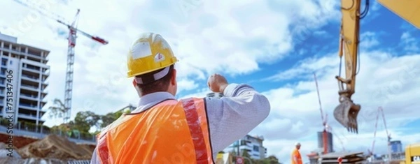 Fototapeta Guiding the Pipeline: Managing Water Utilities Infrastructure Construction in Western Australia