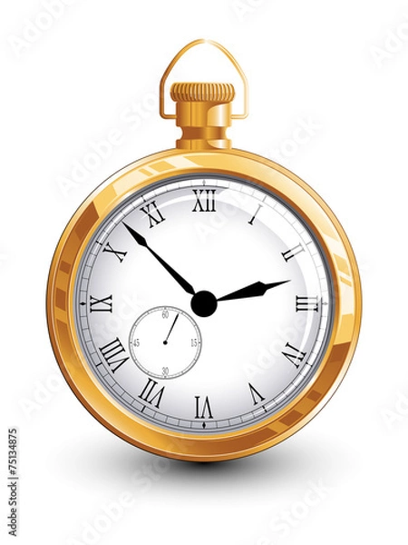 Obraz Old gold watch