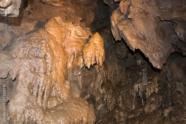 Obraz Kittelsthaler Tropfsteinhöhle, Ruhla, Thüringen, Deutschland
