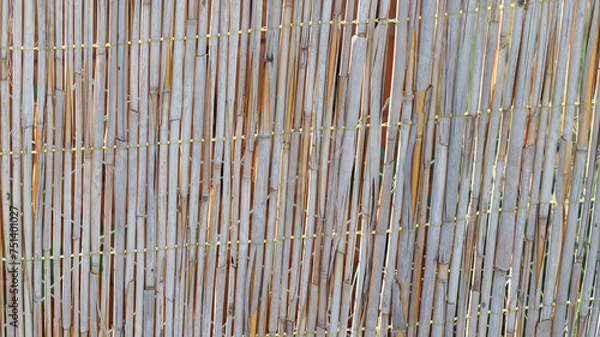 Obraz bamboo mat background