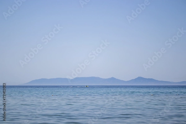Obraz boat on the sea