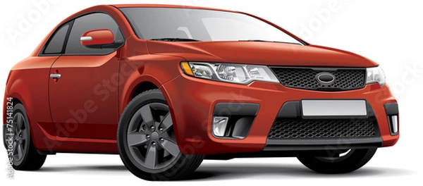 Obraz Korean compact coupe