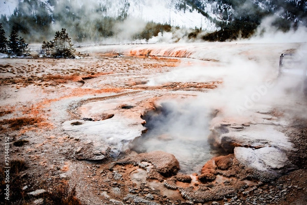 Obraz Geyser Steam
