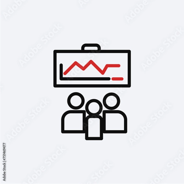 Obraz bussines planning icon pictogram