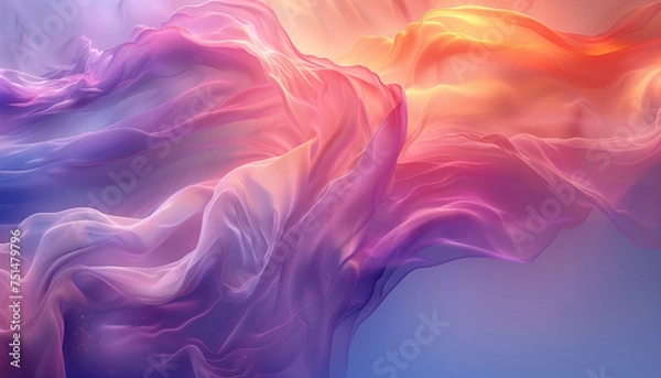 Obraz Fluidity in Motion Abstract Background